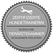 Zertifizierte Hundetrainerin durch die Tierärztekammer Schleswig Holstein